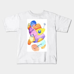 afternoon abstract Kids T-Shirt